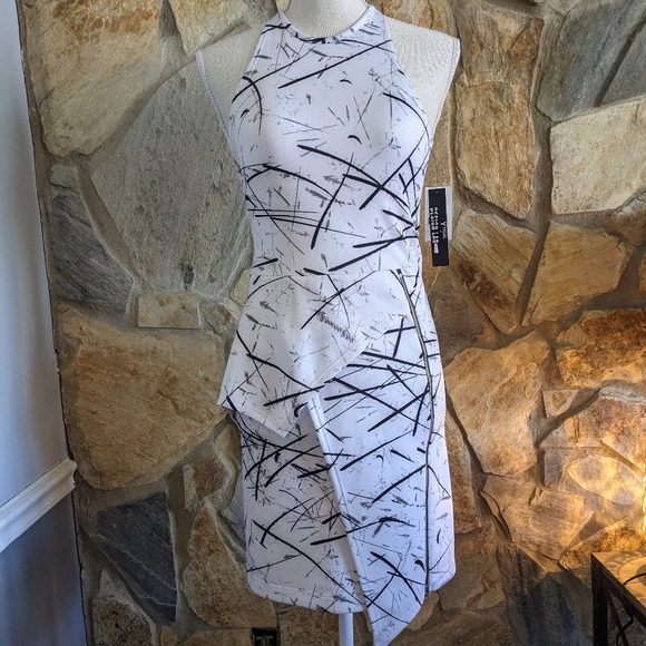 Design Lab Lord & Taylor Dresses & Skirts - Yigal X Design Lab Lord & Taylor Black White Dress